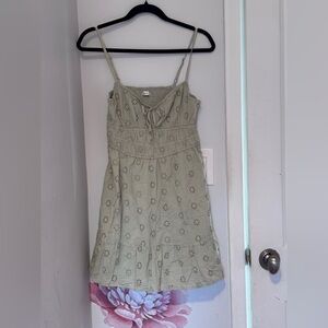 Hollister eyelet mini dress (M short)